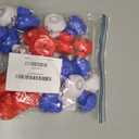 4E's Novelty Patriotic Rubber Ducks (24 Pack) Bulk 2" - 4th of July Party Favors, Patriotic Party Supplies Gifts toys for Kids Adults Fourth of July, Jeep Ducking