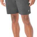 Nautica Men's Soft Knit Elastic Waistband Sleep Lounge Short (X-Large, Charcoal Heather)