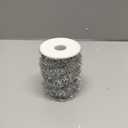 66 Feet Christmas Tinsel Garland Metallic Holiday Tinsel Garland Twist Tinsel Thin Glitter Tinsel Garland Decoration for Christmas Tree,Wedding Birthday Party Decorations Supplies (Silver)