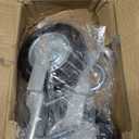 ForoGore 2 Pack Gate Wheel for Metal Swing Gate with 1-5/8" Thru 2" Gate Frames, Heavy Duty Fence Gate Wheel, Gate Helper Wheel Gate Support Wheel Gate Caster for Chain Link Fence