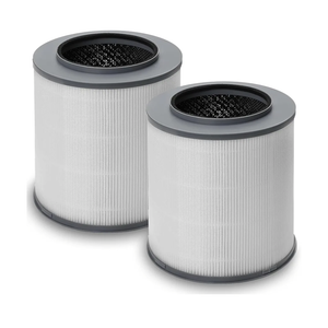 12030 True HEPA Replacement Filter, Compatible with Clorox Medium Room Air Purifier Model 11030 & 11031, 1,000 Sq. Ft Capacity, 2 Pack 3-in-1 H13 True HEPA, Part No. 12030