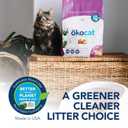kocat Less Mess Low Tracking Wood Clumping Cat Litter Mini- Pellets, Unscented, 14.8 pounds - Natural Ingredients, Stops Odor, Clumps Solid, 99% Dust Free, Great for Long-Hair Breeds, All Cats