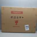 Gluck Plants Irregular Wall Mirror,22''X32'' Wooden Asymmetrical Vanity Bathroom Farmhouse Wavy Walnut Modern Nature Wood Mirror for Bedroom Living Room Entryway