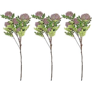 Purple Sedum Artificial Flower Stem
 (8 PC)