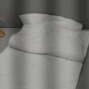 Queen 4 Pack Pillow Protectors Queen 20x30 Cotton Sateen Blend Style 450 Thread Count Lab Tested Tight Weave Premium Non Noisy Zip