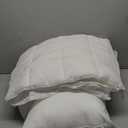 Nuzzle Cooling Adjustable Pillow for Side Sleepers, Luxury Standard Size Bed Pillow Hotel Collection - Best Adjust Height Soft Firm Pillow for Back, Stomach or Side Sleepers - Home Gifts (White)