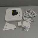 Bluetooth Portable Home CD Music Player with Remote Control, Timer, Built-in Speakers and LED Display - FM Radio Boombox (White)