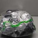 Dalema Waterproof Shelf Cover,Outdoor 600D Heavy Duty Dustproof Storage Shelves Cover,36''x16''x72'' Shelf Covers for Wire Shelving with Zippers,Storage Rack Covers with Clear Front (Black)