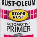 Rust-Oleum 2089830 Stops Rust Automotive Primer Spray, 12 oz, Flat Dark Gray