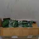 9 FT Pre-lit Christmas Garland Holiday Artificial 50 Led Light for Stairs Wall Door Indoor Outdoor Garland with Battery Operated Timer, for Home Decorations Fireplaces (Green PVC 9FT)