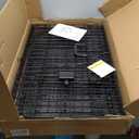 Amazon Basics Durable,Foldable Metal Wire Dog Crate with Tray, Double Door, 30 x 19 x 21 in, Black