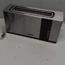 Mueller UltraToast Full Stainless Steel Toaster 2 Slice, Long Extra-Wide Slots with Removable Tray, Cancel/Defrost/Reheat Functions, 6 Browning Levels with LED Display, Housewarming Gifts New Home