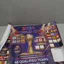 Planetgreen 2026 World Cup Poster Set, Soccer Schedule & 48 Team Bracket Wall Chart, 2 Pack 23.6 x 16.9 Inch PVC, Dry Erase Tournament Tracker, Football Wall Decor Gifts for Soccer Fans