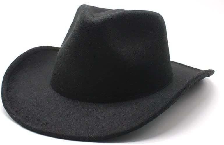 Men's and Women's Style Rolled Edge Wide Edge Outdoor Fedora Hat Denim Women's Hat Size One