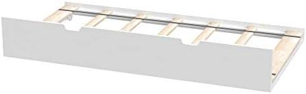 Max & Lily Twin Trundle Bed, White