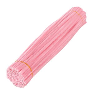 Pipe Cleaner Flower Crafts Kit Multi-Color Chenille Stem Twist Stick Kids Adults Beginner DIY Handmade Flower Bouquet Decoration Craft Supplies