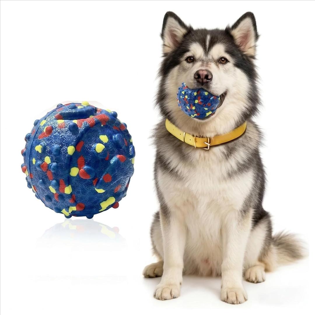 Pet Smart Interactive Dog Toys for Boredom, Motion Activated Dog Ball, Self Moving Dog Toy Balls for Small & Medium & Large Dogs, with USB Rechargeable, ETPU Material with Waterproof-Blue