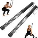 Ropeless Battle Ropes for Home Gym, Weighted Workout Cords for HIIT, Strength, and Low-Impact Cardio Training