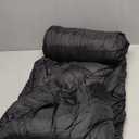 tuphen- Sleeping Bags for Adults Kids Boys Girls Backpacking Hiking Camping Microfiber Liner, Cold Warm Weather 4 Seasons Indoor Outdoor Use, Lightweight & Waterproof (Black)