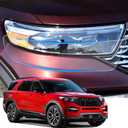 Car Headlight Protection Film for Ford Explorer 2021 2022 2023 2024 Auto Accessories Lucency Vinyl Exterior Decoration Self Adhesive Sheet Sticker Cover Tint Tail Light