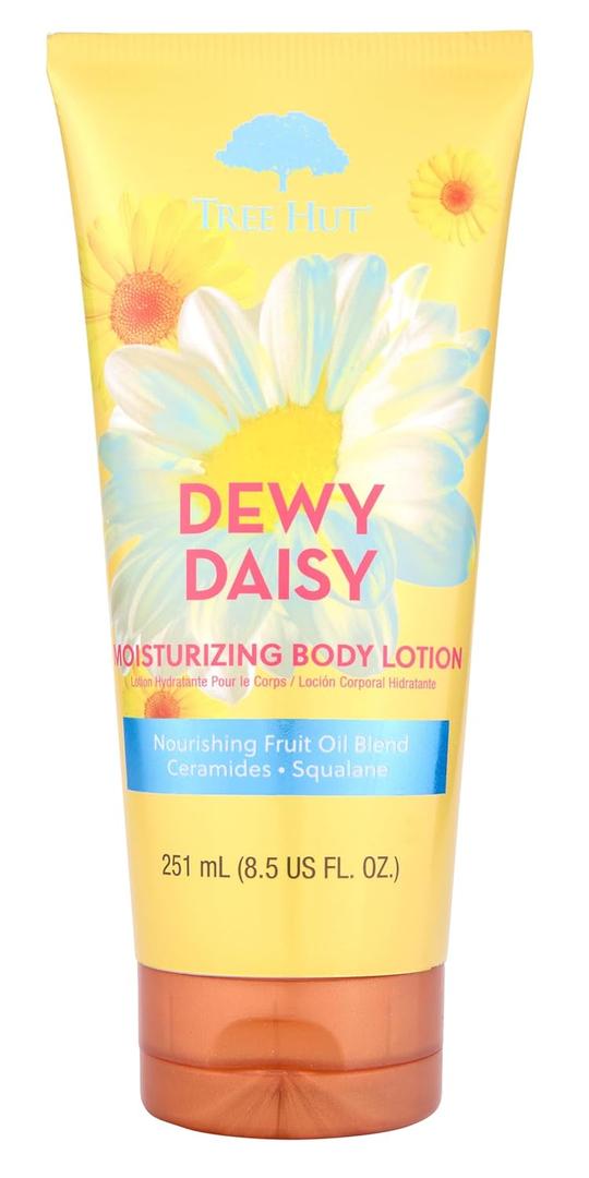 Tree Hut Dewy Daisy Moisturizing Body Lotion | Ceramide and Squalene Formula Helps Protect Skin | Long-lasting Hydration Leaves Skin Feeling Soft & Moisturized | 8.5 fl oz.