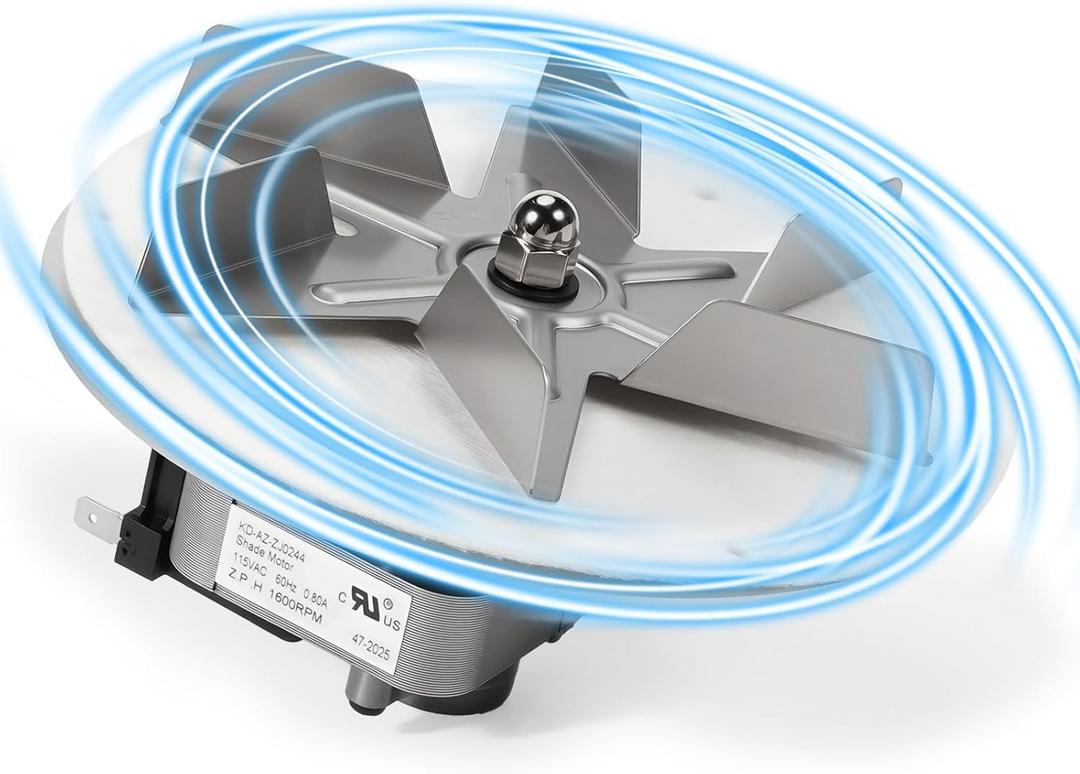 66641 Combustion Blower, Fit for Cleveland Iron Works Pellet Stove, for Grand Teton/Master Forge Pellet Stove - Replace 66641-AMP Exhaust Blower Fan