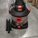 Shop-Vac 8 Gallon 6.0 Peak HP Wet/Dry Vacuum, Stainless Steel Tank, Portable Shop Vacuum with Multifunctional Attachments for Jobsite, Garage & Workshop. 5989400