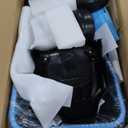 GarveeLife 24V 9Ah Kids Ride On Go Kart Toy, High Speed 8.1MPH Drifting Car With Powerful Motors, Large Seat, Slow Start Function, High/Low Speed, Music, Max Load 155lbs Racing Toy for Kids 8+Years, Blue (Classic)