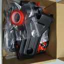 RT-TCZ Jeep Hinge Cover Trim - Front & Rear Door Hinges, Exterior Decoration Accessories - Compatible with Jeep Wrangler JL Unlimited 4-Door & Gladiator JT 2018-2024, 8Pack, Matte Black