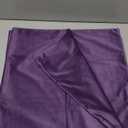 mixeoo Comfy Eggplant Purple Throw Pillow Covers Decorative Square Solid Thick Velvet Super Soft Cushion Cases Home Decor for Sofa Couch Living Room Chair, Set of 2, 18 x 18 Inch