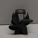 Signstek Wood Stove Fan,Heat Powered Heater Fan with Hook for Indoor Outdoor Propane Gas Heater,Gas Wood Burner Stove Fireplace Tent Camping Accessories