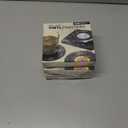 3 x Funny Retro Vinyl Record Coasters, Creative Drink Coasters Set of 6 with Vinyl Record Player Holder for Music Lovers, Housewarming Hostess Gifts, Birthday and White Elephant Gifts Ideas