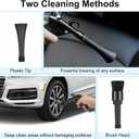 Linkstyle Car Cleaning Gun Kit, High Pressure Air Blower for Interior & Exterior, Dashboards, Seats, Wheels & Tires, Aluminum Alloy, 2 Nozzles + 3 Air Connectors, Car Detailing Tools for Professionals