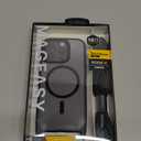 MAGEASY Case for iPhone 16 Pro 6.3" - Case with Crossbody Strap, 16ft Drop Protection, Compatible with MagSafe | Roam M (Black)