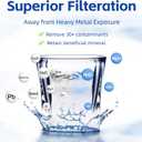 EDR1RXD1 Refrigerator Water Caps Replacement for W10295370A, EDR1RXD1B, P8RFWB2L, P4RFWB, 46-9930, 46-9081, RFC3700A, Pack of 1
