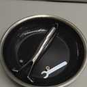 9-Inch Non Stick Frying Pans, Stainless Steel Skillet with Honey Design, Non Toxic Frying Pan with Cool-Touch Handle, Dishwasher Safe, Easy Use in the Kitchen