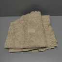 84 Inch Beige Lace Curtains 2 Panels Set for Living Room Bedroom Country Leaf Floral Scalloped Sheer Lace Curtains 84 Inches Long Rod Pocket Privacy Farmhouse Vintage Lacy Curtains, 42 x 84 Inch