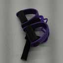 Multifunction Tension Rope, 6-Tube Elastic Yoga Pedal Puller Resistance Band, Natural Latex Tension Rope Fitness Equipment, for Abdomen/Waist/Arm/Leg Stretching Slimming Training (Purple)