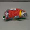 Houwsbaby 9'' Red Talking Parrot Plush Pal Repeat What You Say Recording Stuffed Animal Macaw Electronic Record Interactive Animated Bird Shake Wings Present Birthday Christmas for Kids Boys Girls