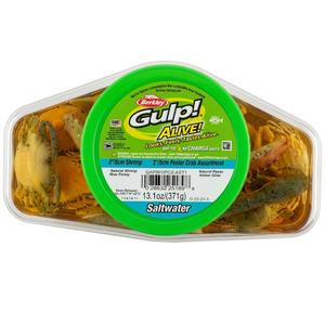 Berkley Gulp! Alive! Shrimp/Peeler Crab Asstmnt,Assorted