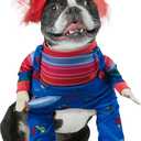 Child's Play: Chucky Pet Costume for For Dogs or Cats by Rubies, Medium