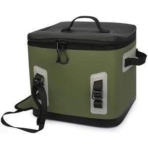 OUTOFO Soft Cooler 6Can to 28Can, Portable/Single Shoulder/Backpack Ice Chest Box, Dry & Wet Compartment Design, Built-in Bottle Opener, Suitable for Lunch, Beach, Travel, Camping