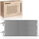 A-Premium Air Conditioning A/C Condenser Compatible with Ram ProMaster 1500 2500 3500 2014-2024, 3.0L 3.6L, Replace# 57008243AA