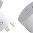2pcs Zigbee Smart Plug Remote Control Outlet Adapter Switch Compatible with Alexa, Echo (4th gen) Echo Plus (2nd) Google Home, SmartThings Hub, eWeLink, Voice Pairing, Hub Required