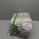 Dreamcountry 11 Inch Cube Storage Bins, Storage Cubes with Handles, 4 Pack Cotton Rope Basket for Shelves, Cube Storage Organizer forToys, Book, Clothes, Home, Office, Nursery, White/Brown