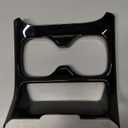 Fit for Honda CR-V CRV 6th 2023 2024 2025, Car Cup Holder Cover Frame Trim, ABS Console Panel Cup Holder Trim Cover, Easy to use