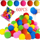 60Pcs Reusable Water Balloons, Refillable Water Balls for Kids Outdoor Toys Games, Summer Toys Ball for Pool and Backyard Fun, Splash Balls for Beach Fun Games for Boys Girls