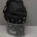 Cullaby Center Console Dog Car Seat Safe Travel for Small Dogs Under 15 lbs Detachable Washable Pet Carrier with Storage Pockets & Safety Leash,Black