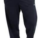 Champion Men's Pants, Lightweight Open-Hem Lounge Pants for Men, Jersey Pants (Reg. or Big & Tall) (XX-Large, Navy C Patch Logo)