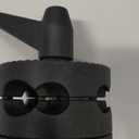 Dual Wheel Photography Light Reflector Stand Turntable Mount Adapter Grip Head for Light Stand Arm